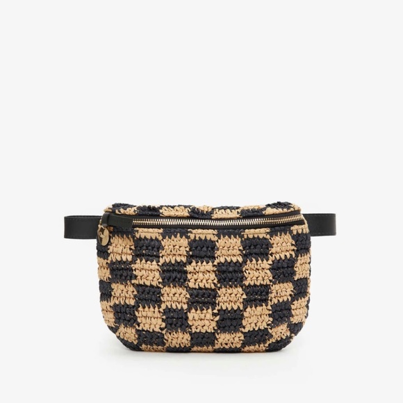 Clare V. Raffia Checker Fanny Pack - Picture 13 of 13